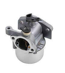 SOOGE carburetor installed on a lawn mower showing restored fuel delivery and performance