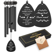 Soopau front packaging showing elegant boxed memorial wind chime, ready to gift
