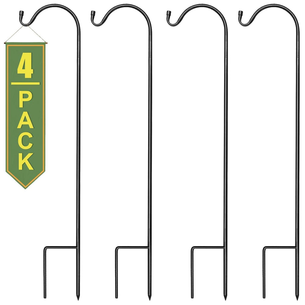 Sorbus front view showing four assembled hooks for tidy garden displays