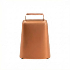 Southwestern Equine front view of bell showing shape and durable copper finish for easy identification
