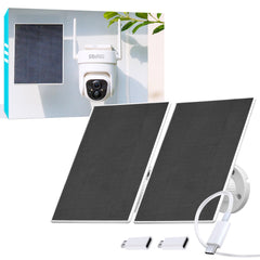 SOVMIKU solar panel front view showing compact design and reliable charging