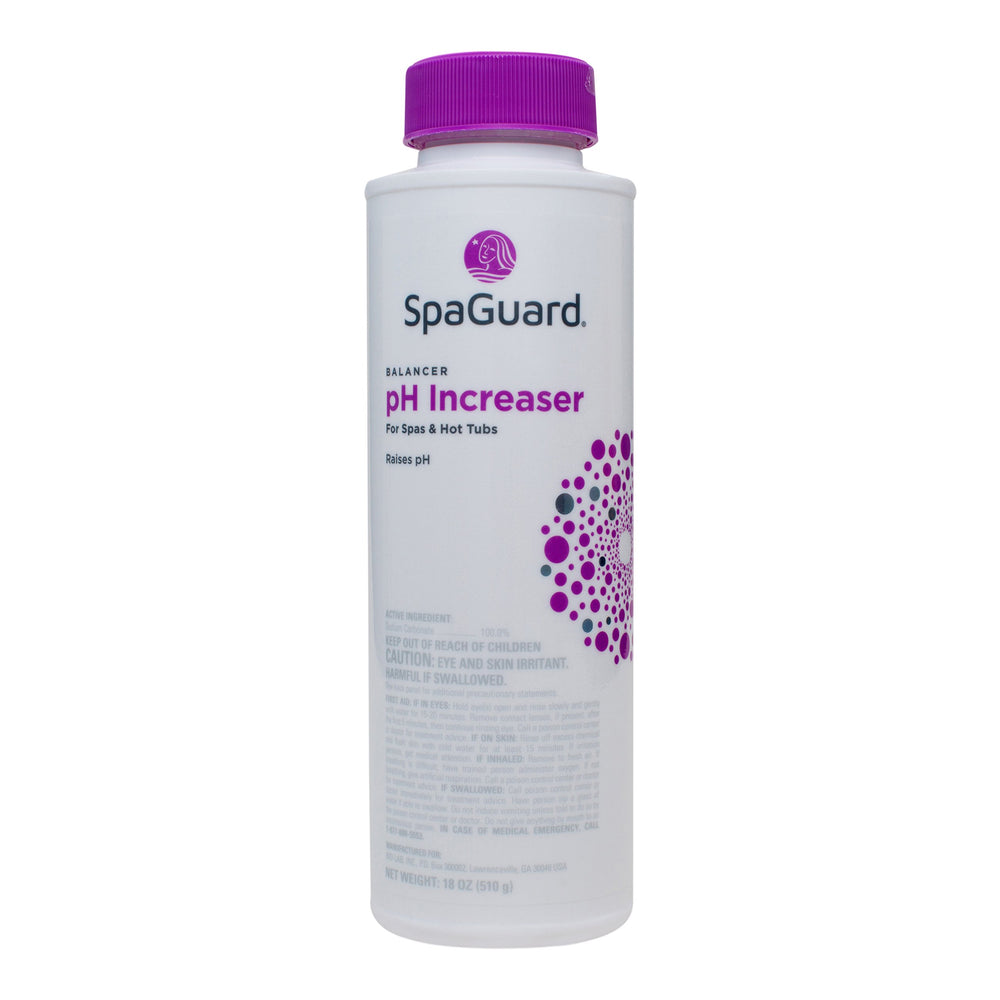 SpaGuard front packaging showing label and quick-dissolve benefit