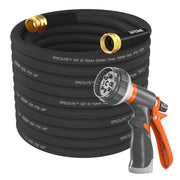 SPECILITE front view of 50 ft hose showing durable construction and easy storage benefit