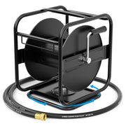 SPECILITE metal reel front view showing compact storage and quick access