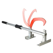 SPEED FORCE front view showing full 47 inch log jack for easy transport