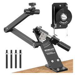 SporGain kit front view showing both sharpener and balancer for fast maintenance