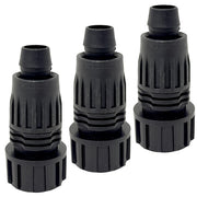 Sprinkland adapter front view showing compact connection and durable finish