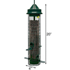 Squirrel Buster Classic perch close-up showing comfortable U-shaped design