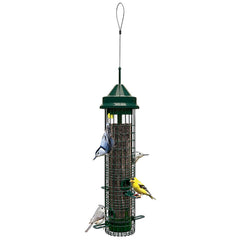 Squirrel Buster Classic front view showcasing secure feeding and bird access