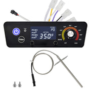 Squirrel wood artware control board front panel showing connectors and display for reliable replacement