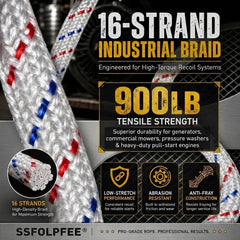 SSFOLPFEE close-up braided texture highlighting abrasion resistance