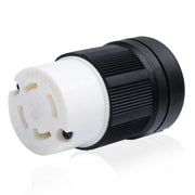 STARELO front view locking connector showing secure twist-lock benefit