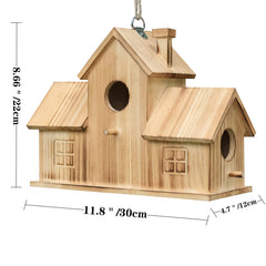 STARSWR side view showing hemp hanging rope and sturdy construction for outdoor durability