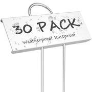 STARTOSTAR front packaging showing 30 metal plant labels and contents, clear kit benefit