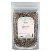 Starwest Botanicals vervain front pouch showing organic label and weight benefit
