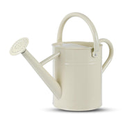 Stdemarzo front view of white watering can showing clean design and utility