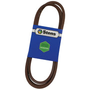 Stens belt front packaging showing part and OEM numbers for correct replacement