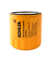 Stens oil filter front view showing label and thread, reliable replacement fit