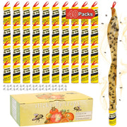 Stingmon front packaging showing 40-pack and hanging strips benefit quick setup