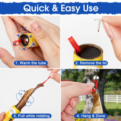 Stingmon strip unrolling demonstration for quick and easy setup