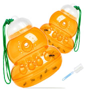 Stingmon front view of the hanging wasp trap showing color and shape for effective attraction