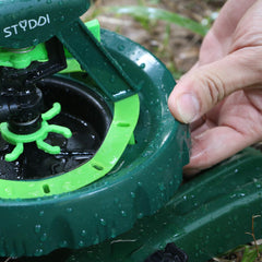STYDDI sled base detail showing heavy design for steady placement