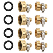 STYDDI front view of solid brass repair kit showing all components and durability