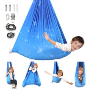 SUCHDECO Star-Blue front view showing cocoon shape and calming design benefit