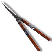 SUIZAN hedge shears front view showing full tool and balance benefit