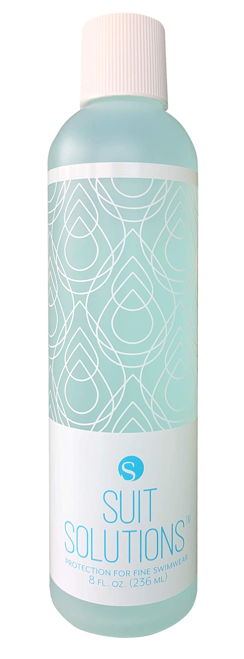 Summer Solutions bottle front view showing label and quick chlorine protection benefit