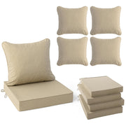 Summsun front view of cushion set showing neat packaging and style benefit