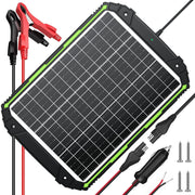 Sun Energise front view of 25W panel showing compact design and durable frame benefit