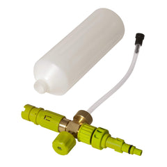 Sun Joe quick-connect fitting connection to wand, enables fast tool-free attachment