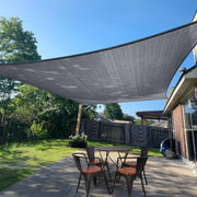 SUNLAX front view of 16x20 rectangular canopy showing fit and color benefits