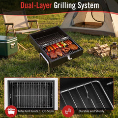 SUNLIFER close-up of iron grate showing durable heat-retaining construction benefit