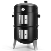 SUNLIFER front view assembled shows sturdy build and grilling versatility
