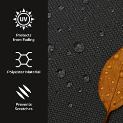 Sunnydaze close-up of polyester fabric texture showing durable weave