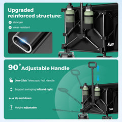 SUNNYFEEL folded compact for easy trunk and closet storage