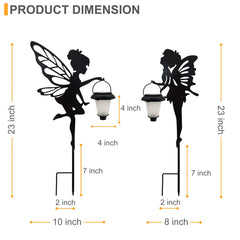 SUNNYPARK detail of fairy wings and powder-coated metal finish for durability