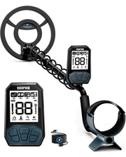 SUNPOW front view showing control panel and ergonomic handle for easy use