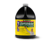 SUPERthrive gallon front label showing product identity and clear solution benefit