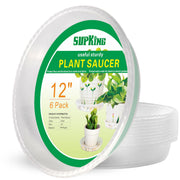 SupKing clear saucer front view showing clean lines and containment benefit