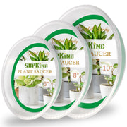 SupKing clear saucers front packaging showing full 9-pack protection