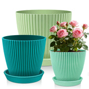 SupKing front view of three colored pots showing coordinated set and convenience