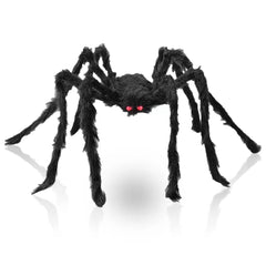 Supoice front view showing full 4.9 ft spider for yard impact