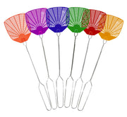 SUPREME PRO multi-pack front view showing six colorful swatters for fast control