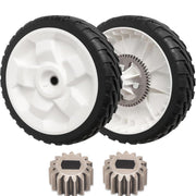 Sutmorly wheel front view showing durable hub and fitment benefit