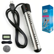 Suwdjpwo front view of immersion heater showing compact design and benefit rapid heating