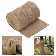 Svepndic burlap roll front view showing full packaging and ready-to-use convenience