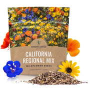 SWEET YARDS front packaging showing product and benefit of bulk seeds